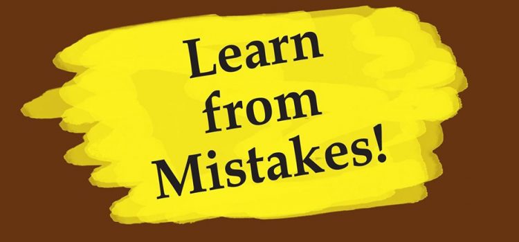 Learn From mistakes
